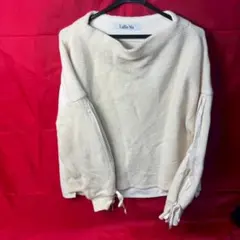 Lallia Mu ラリアムー　袖切替え　ニット　セーター　トップス