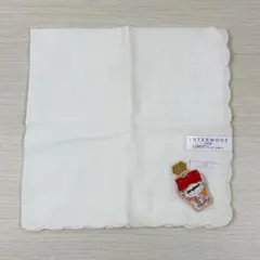 INTERMODE リバティアートファブリック使用 ハンカチ 綿100% 刺繍