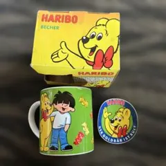 【新品未使用】16年前HARIBO キャラクター マグカップ ＆ステッカーのサムネイル