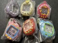 全6種　たまごっち シャカシャカチャームコレクション３　ガチャコンプリートセット