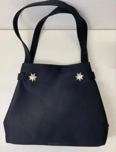 ELLE Lumière エル スタッズ トートバッグ ブラック 黒 軽量 通勤