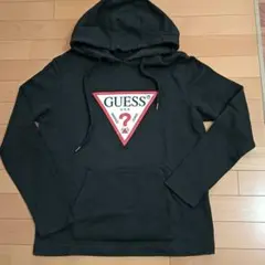 GUESS パーカー ブラック　Ｌ