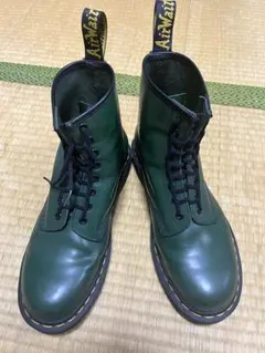 Dr. Martens 8ホールブーツ グリーン ELLEGARDEN 生形着用 - メルカリ