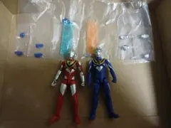 超動αウルトラマン7 ウルトラマンガイア(V2) ウルトラマンアグル(V2)