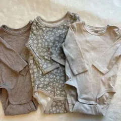 オーガニックコットン ロンパース