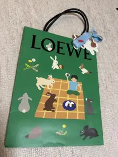 LOEWE ショップ袋 ウサギデザイン