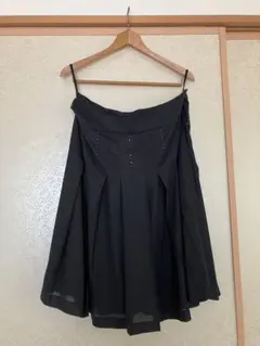 23区　新品　膝丈スカート　大きいサイズ　紺色　フォーマルのサムネイル