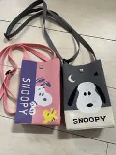 スヌーピー メッシュバッグ 2点セット