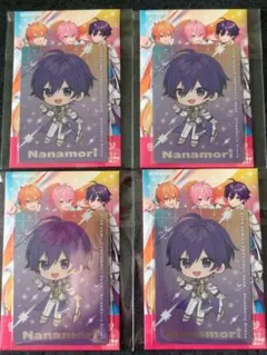 すとぷり ななもり。さん コレクションカードくじ4枚セット（デフォ）