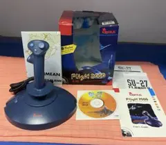 【稀少】 ☆美品　Flight 2000 ジョイスティック　ディスク付き　箱付きのサムネイル