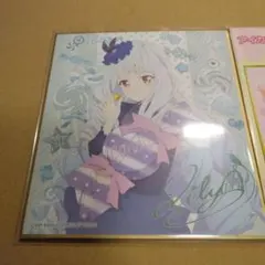 アイカツスターズ 白銀リリィ 色紙 トレーディングミニ色紙