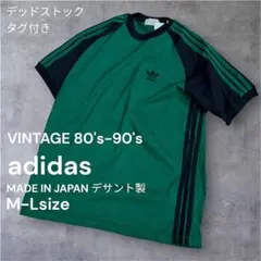 adidas 80s デサント製 日本製 ゲームシャツ イエロー M-L - メルカリ