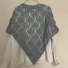13日迄セール！ クロッシエ　ショール　ボタニカル