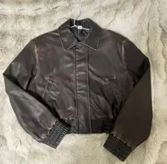 Ｈ&M レザージャケット レザーブルゾン XS