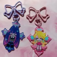 パンティ&ストッキングwithガーターベルト アクキー 天使 同人 パンスト