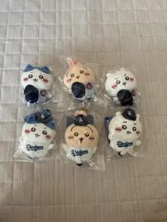 ちいかわxMLB ドジャース カブス　マスコット　全6種セット