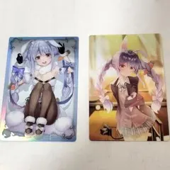 兎田ぺこら　ウエハース　カード　3期生　ホロライブ