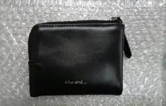 niko and ...　ニコアンド　オリジナル二つ折りL字財布　ブラック