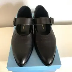 ヒップス　HIPS フラットシューズ　黒のサムネイル