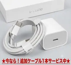 급속 충전기 USB-C 20W + 타입 C 급속 충전 케이블 1M 2 세트