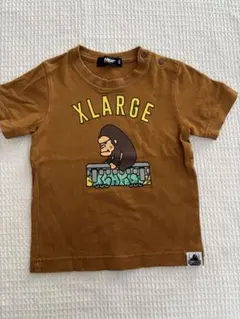 XLARGE ブラウン Tシャツのサムネイル