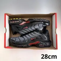 新品 ナイキ エアマックスプラス マップラ 28.5センチ ブラック レッド 