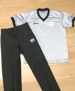 JBA公認　asics バスケットボールレフリーウェア上下セット