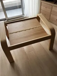 IKEA イケア　ポエング　オットマン　バーチ色　ウッド