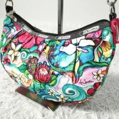 レスポートサック×コリーンウィルコックスショルダー LeSportsac - レア品 ハワイ限定 レスポ×コリーン.ウィルコックス