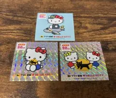 ヤマト運輸 ハローキティ 50周年記念 ステッカー 3枚セット