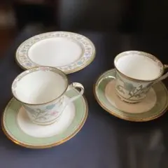 ノリタケ ヨシノ 22センチ プレート 2枚セット - メルカリ
