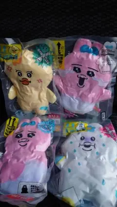 おぱんちゅうさぎ　んぽちゃむ　圧縮出荷中!?　ぬいぐるみ　コンプリートセット