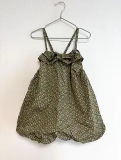 【美品】&mignonアンドミニョンバースデイ 花柄ワンピース 100サイズのサムネイル