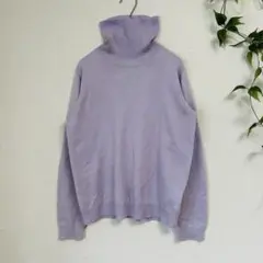 ユニクロ ラベンダー タートル