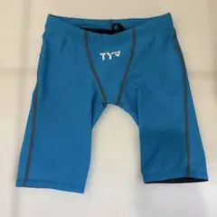 TYR 競泳水着 高速水着 ハーフスパッツ メンズ ブルーのサムネイル