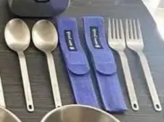 【らん様 専用】スノーピークチタン製カトラリーセットのサムネイル