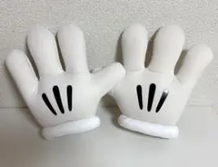 ミッキー手袋 ホワイト フリーサイズ　大人用