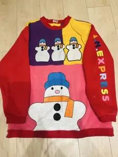 イケダノブオ IN EXPRESS by NOBUO IKEDA　スウェットプルオーバー　トレーナー　トップス　グレー　サイズ6 2点以上ご落札で送料無料！ NOBUO IKEDA イケダノブオ トレーナー 1980s