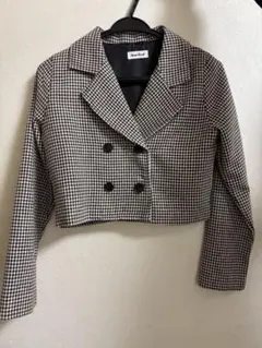 完売 treat urself デニムジャケット ブルー ショート丈 Gジャン 