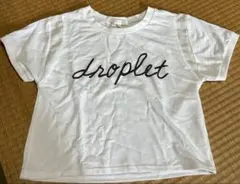 grove droplet ロゴ 半袖 Tシャツ ホワイト Mのサムネイル