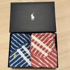 ラルフローレン　ハンドタオル　2枚セット
