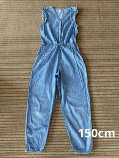 GAP KIDS オールインワン　ジャンプスーツ　デニム　150cm XL