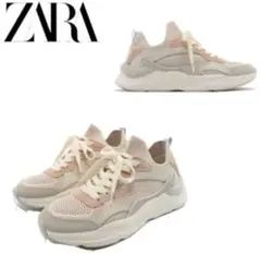 ZARA　スニーカー　ランニングシューズ　レディース　39