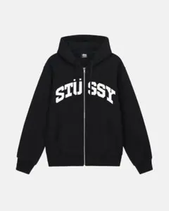 早い者勝ち‼️Stussy ジップアップパーカー ブラック Mサイズ