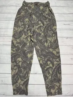 TAKEZO ペイズリー柄 個性的 パンツ