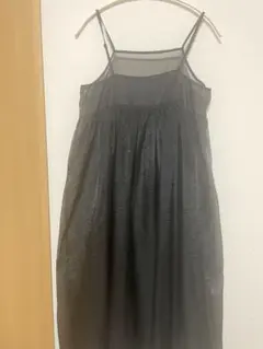 キャミワンピース ロングシアー