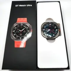 DT Watch Ultra スマートウォッチ　ブラック　Galaxy　クローン