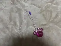 ミニーちゃんピンクペンダント ライト付き