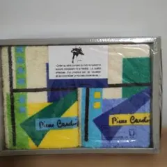 Pierre Cardin フェイスタオル 2枚セット UCHINO　少しシミのサムネイル