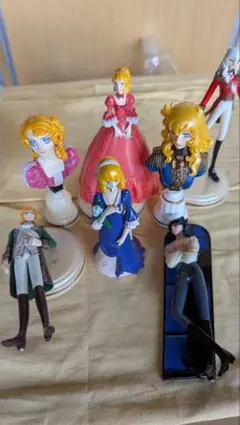 アニメキャラクターフィギュア 7体セット